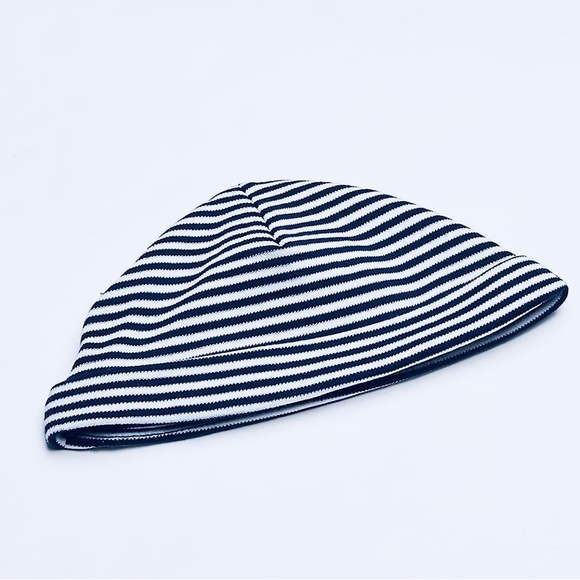 Little Me “Sailboats” Footed One-Piece and Coordinating Hat Set, Size 3M - Picture 7 of 7